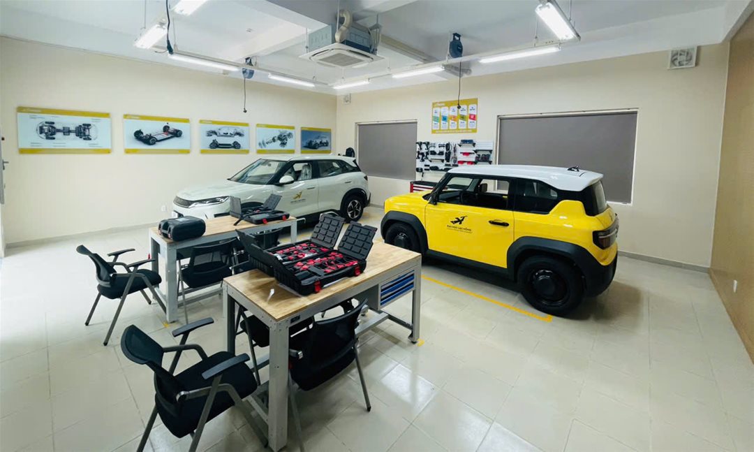 Giảng đường xanh – Nền tảng đào tạo kỹ sư ô tô điện tương lai